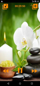 اسکرین شات 1 برنامه Relaxing Spa Music
