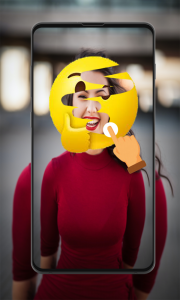 اسکرین شات برنامه Face emoji remover 4