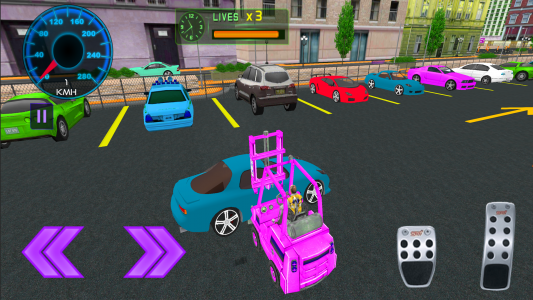 اسکرین شات 3 بازی Car Pick Forklift