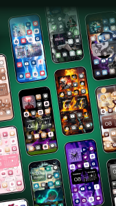 اسکرین شات 2 برنامه Color Widgets Themes AOD Clock