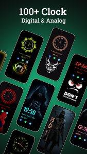 اسکرین شات 5 برنامه Color Widgets Themes AOD Clock