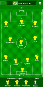 اسکرین شات 2 برنامه Football Team Builder : Quick