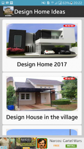 اسکرین شات برنامه Design Home Ideas 3