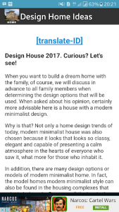 اسکرین شات برنامه Design Home Ideas 2