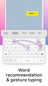 اسکرین شات برنامه Design Keyboard - Fonts, Emoji 7