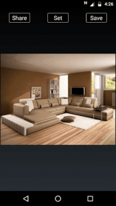 اسکرین شات برنامه 5000+ Living Room Interior Design 4