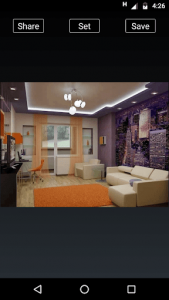 اسکرین شات برنامه 5000+ Living Room Interior Design 5