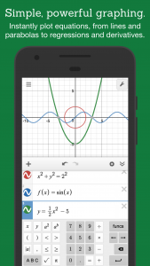 اسکرین شات برنامه Desmos Graphing Calculator 1