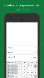 اسکرین شات 2 برنامه Desmos Scientific Calculator