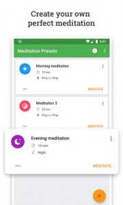 اسکرین شات برنامه Medativo - Meditation Timer 1