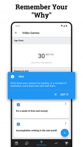 اسکرین شات برنامه Quitzilla: Bad Habit Tracker 4