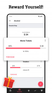 اسکرین شات برنامه Quitzilla: Bad Habit Tracker 3