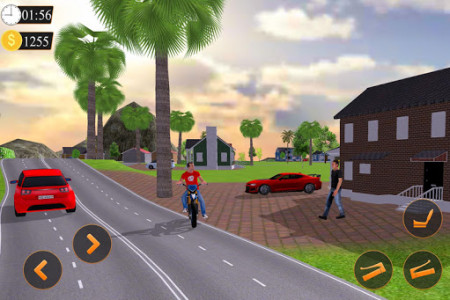 اسکرین شات برنامه Offroad Bike Taxi Driver: Motorcycle Cab Rider 8