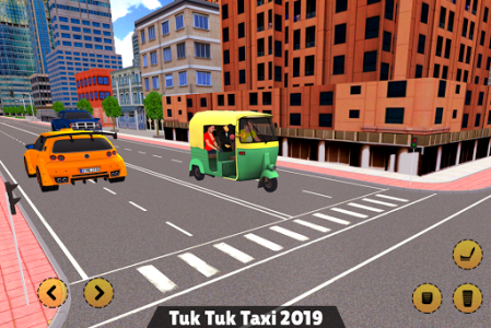 اسکرین شات برنامه Offroad Tuk Tuk Rickshaw Taxi Sim 2019 3