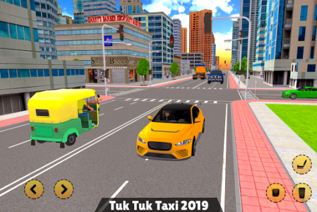 اسکرین شات برنامه Offroad Tuk Tuk Rickshaw Taxi Sim 2019 2