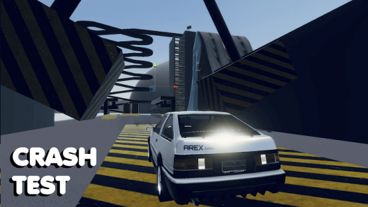 اسکرین شات بازی CrashX: car crash simulator, sandbox, derby, SUV 1