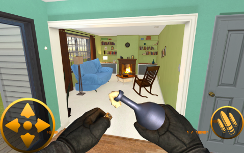اسکرین شات بازی Destroy House-Smash Interiors 3