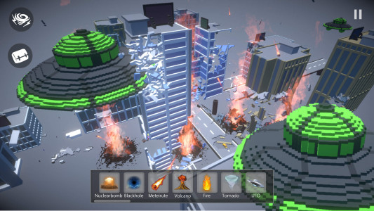 اسکرین شات بازی Voxel Smash: City Destruction 6