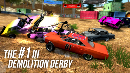 اسکرین شات بازی Demolition Derby Multiplayer 3