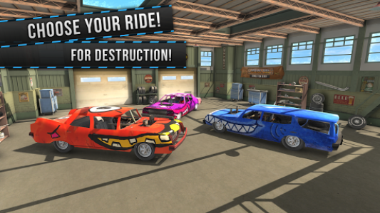 اسکرین شات بازی Demolition Derby VR Racing 2