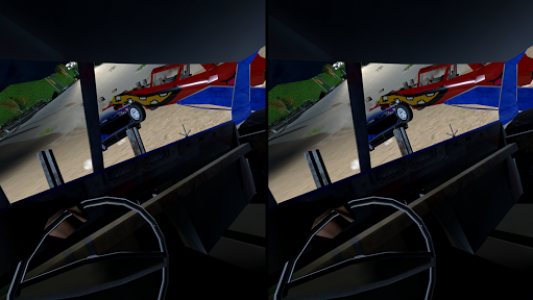 اسکرین شات بازی Demolition Derby VR Racing 3