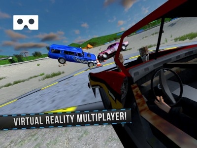 اسکرین شات بازی Demolition Derby VR Racing 7