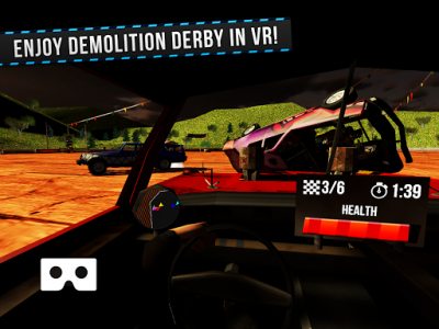 اسکرین شات بازی Demolition Derby VR Racing 5