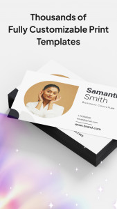 اسکرین شات 3 برنامه Business Card Maker