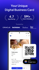 اسکرین شات 1 برنامه Business Card Maker