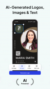اسکرین شات 6 برنامه Business Card Maker