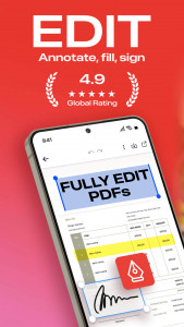 اسکرین شات برنامه PDF Editor – Edit Everything! 1