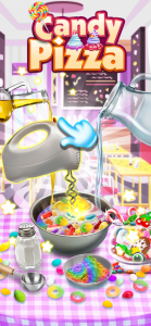 اسکرین شات 2 بازی Candy Pizza Maker - Cook Food