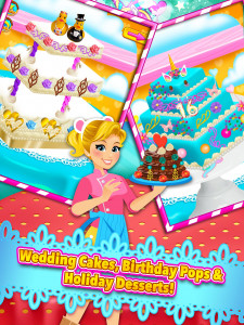 اسکرین شات بازی Cake Maker & Candy Pops Cook 3