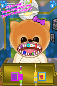 اسکرین شات بازی Celebrity Dentist Pets Animal Doctor Fun Pet Game 1