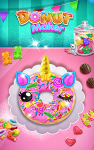 اسکرین شات بازی Donut Maker Cooking Game Fun 4