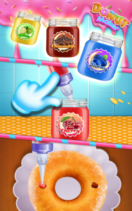 اسکرین شات بازی Donut Maker Cooking Game Fun 5