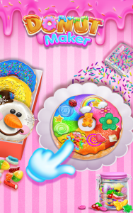 اسکرین شات بازی Donut Maker Cooking Game Fun 7