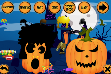 اسکرین شات بازی Pumpkin Maker FREE Halloween Fun Decorate Game 5