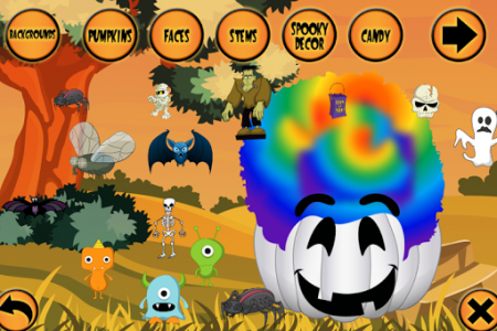 اسکرین شات بازی Pumpkin Maker FREE Halloween Fun Decorate Game 4