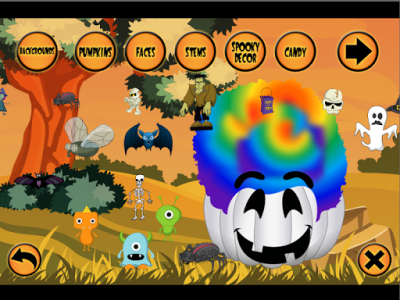 اسکرین شات بازی Pumpkin Maker FREE Halloween Fun Decorate Game 8