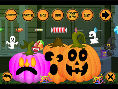 اسکرین شات بازی Pumpkin Maker FREE Halloween Fun Decorate Game 7