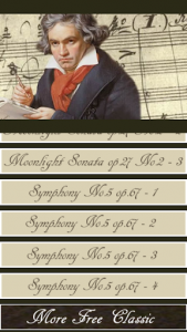 اسکرین شات برنامه Beethoven Symphony 3