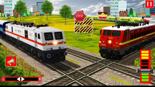 اسکرین شات بازی Train Driving Simulator Games 2