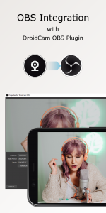 اسکرین شات برنامه DroidCam Webcam & OBS Camera 4