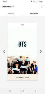 اسکرین شات برنامه Chat and Video Call With BTS - 2