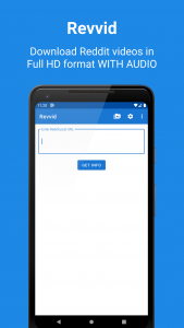 اسکرین شات برنامه Revvid - Reddit Video Download 1