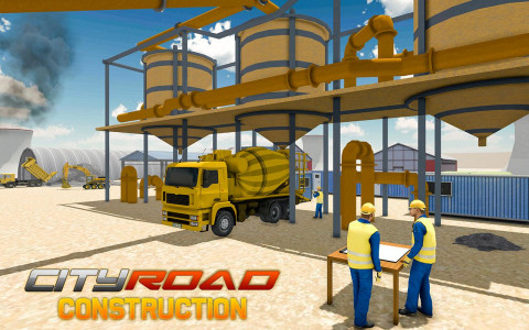 اسکرین شات برنامه City Construction Snow Excavator Simulator 3