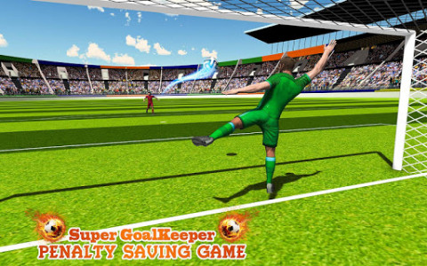 اسکرین شات بازی Super GoalKeeper : Penalty Saving game 1