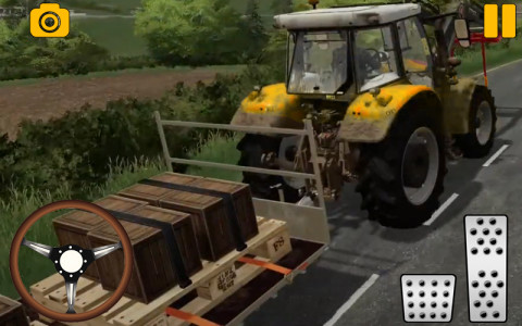 اسکرین شات بازی US Tractor Farming Sim 4
