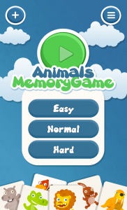 اسکرین شات بازی Animals memory game for kids 1